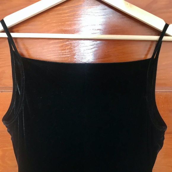 Mexx Black Velvet Clingy Dress - Picture 3 of 13